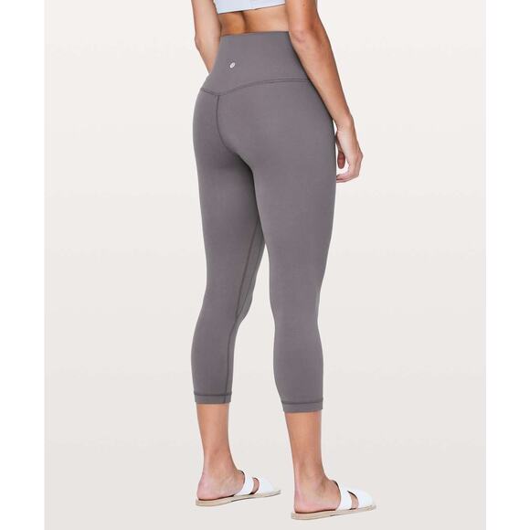 LULULEMON Align Crop *21" Legging in Moonphase (Purple-Gray) Nulu Size 6 W6AS8S - Picture 1 of 8